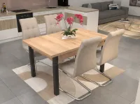 Berta asztal (140x90+40)